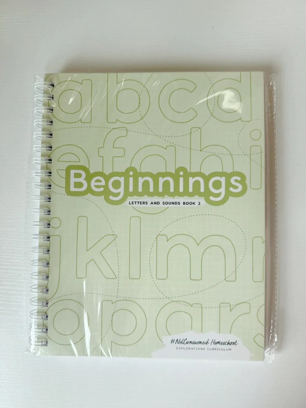 Not Consumed Christian Homeschool Beginnings Reading Curriculum Kit Box Like New